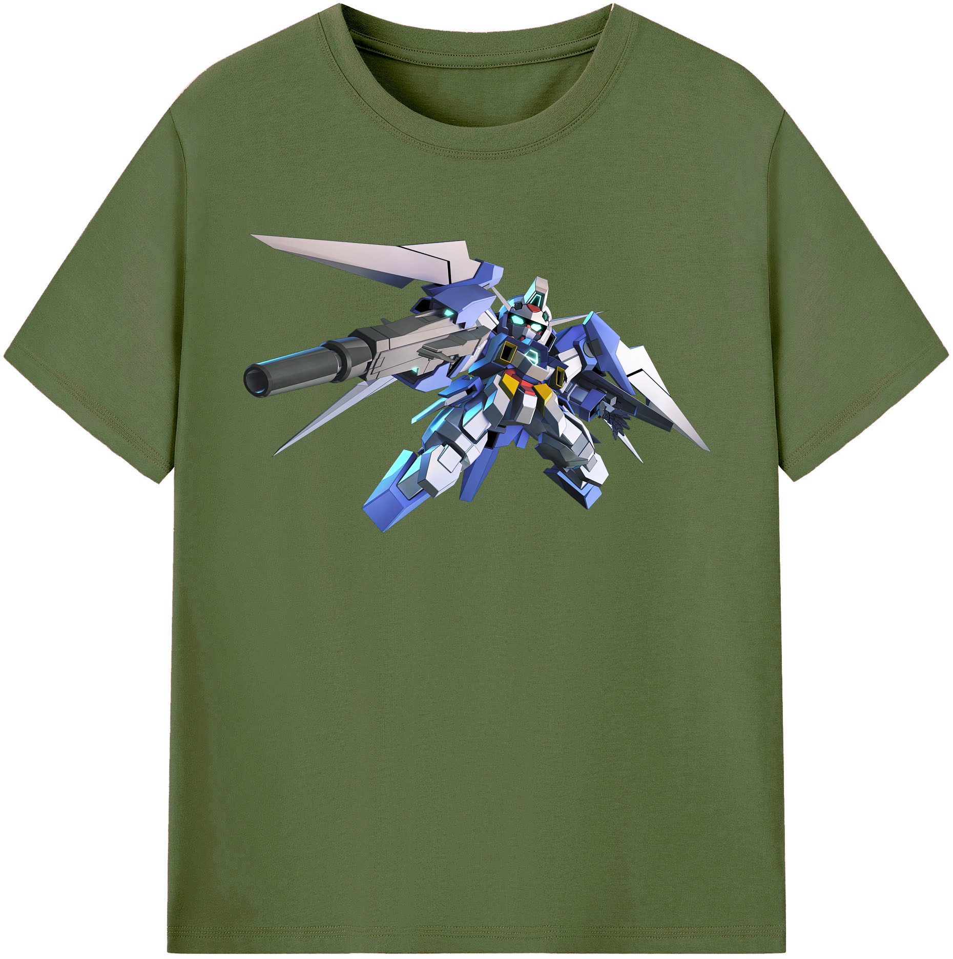 （画像用） 機動戦士ガンダム Mobile Suit Gundam 綿100％半袖Tシャツ（フロントプリント）